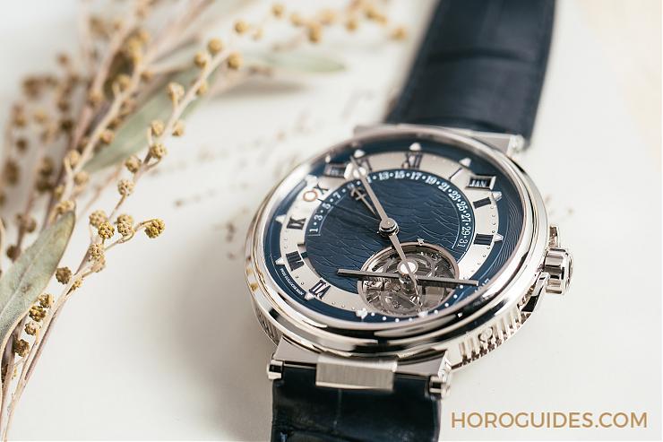 BREGUET - MARINE - 5887PT/Y2/9WV - 高複雜工藝技術毫不掩藏 新世代眼中的寶璣錶