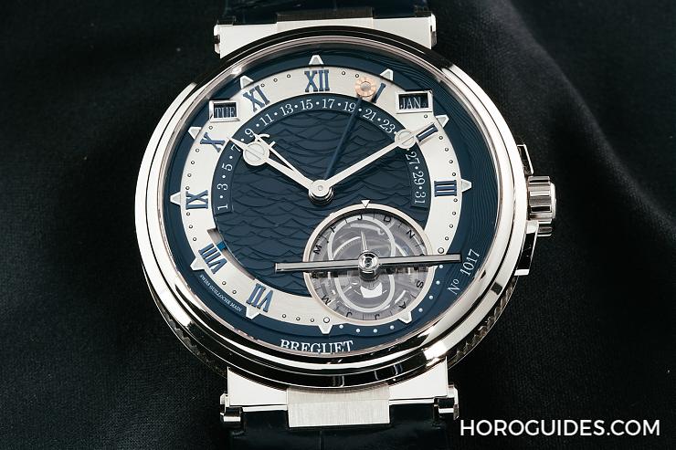 BREGUET - MARINE - 5887PT/Y2/9WV - 高複雜工藝技術毫不掩藏 新世代眼中的寶璣錶
