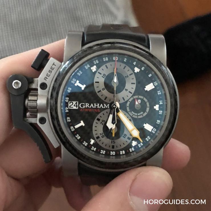 GRAHAM - CHRONOFIGHTER - 2CCBK.V01A - 不撞錶的玩錶哲學 GRAHAM ✕ 天文時創 ✕ Gunther Chen