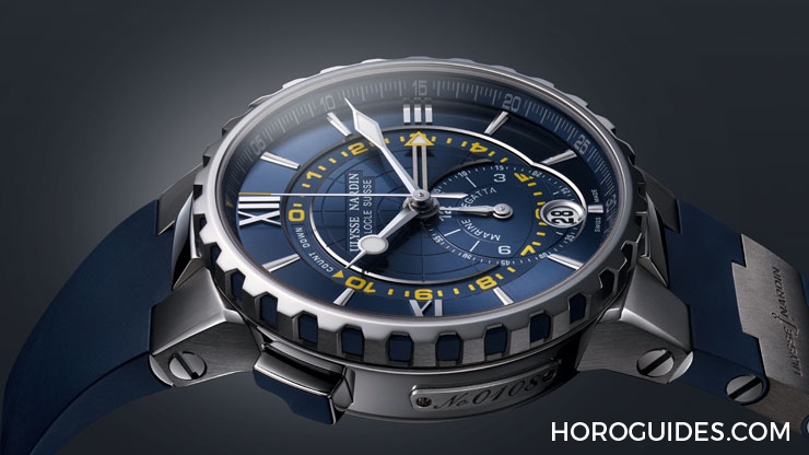 ULYSSE NARDIN - MARINE - 1553-155-3/43 - 倒著走也行！雅典Regatta倒數計時碼錶