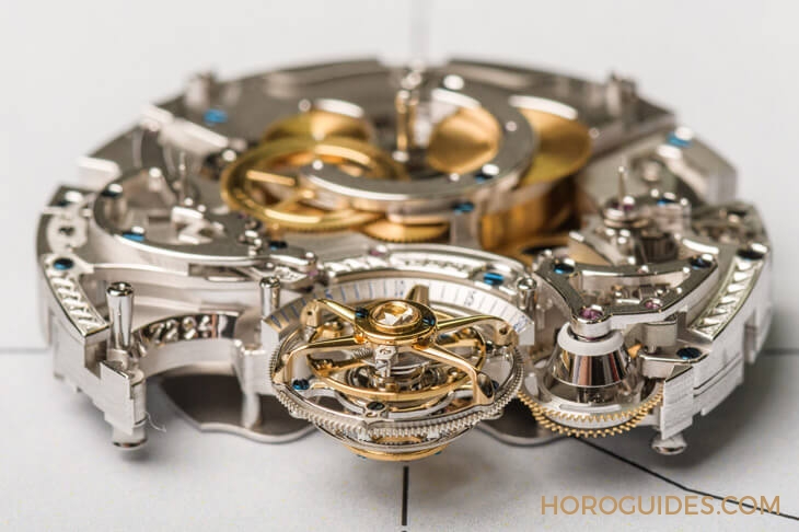 CHRISTOPHE CLARET - TRADITIONAL COMPLICATIONS - 超複雜天文錶,BOVET天文時計第三部曲:九天動力飛行陀飛輪