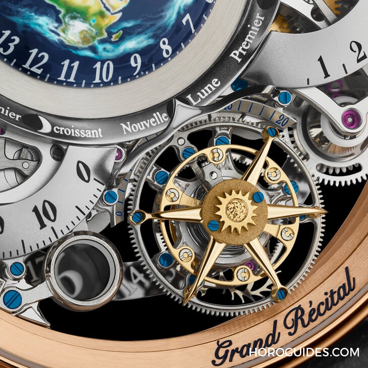 CHRISTOPHE CLARET - TRADITIONAL COMPLICATIONS - 超複雜天文錶,BOVET天文時計第三部曲:九天動力飛行陀飛輪