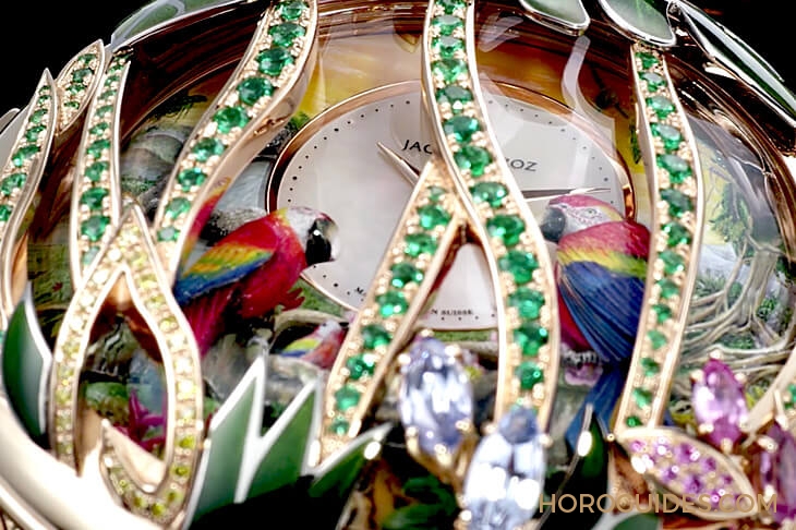 JAQUET DROZ - 藝術工坊 - J031033200 - 價值100萬美金的懷錶有多厲害?JAQUET DROZ週年大作