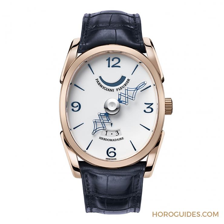 PARMIGIANI FLEURIER - OVALE - PFH791-1000100-HA144 - 好看、好玩又新奇,帕馬強尼Ovale Pantographe蛋形腕錶一次滿足