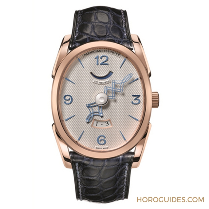 PARMIGIANI FLEURIER - OVALE - PFH791-1000100-HA144 - 好看、好玩又新奇,帕馬強尼Ovale Pantographe蛋形腕錶一次滿足