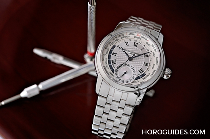 FRÉDÉRIQUE CONSTANT - 自家機芯 - FC-718WM4H6B - [BASEL 2018]康斯登世界時區腕錶再換色，綠面綠皮帶登場