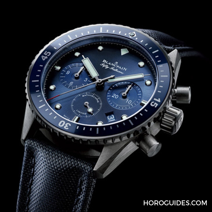 BLANCPAIN - FIFTY FATHOMS - 5008-11B40-52A - 海洋保護放第一,寶珀「心繫海洋」限量版腕錶第三發