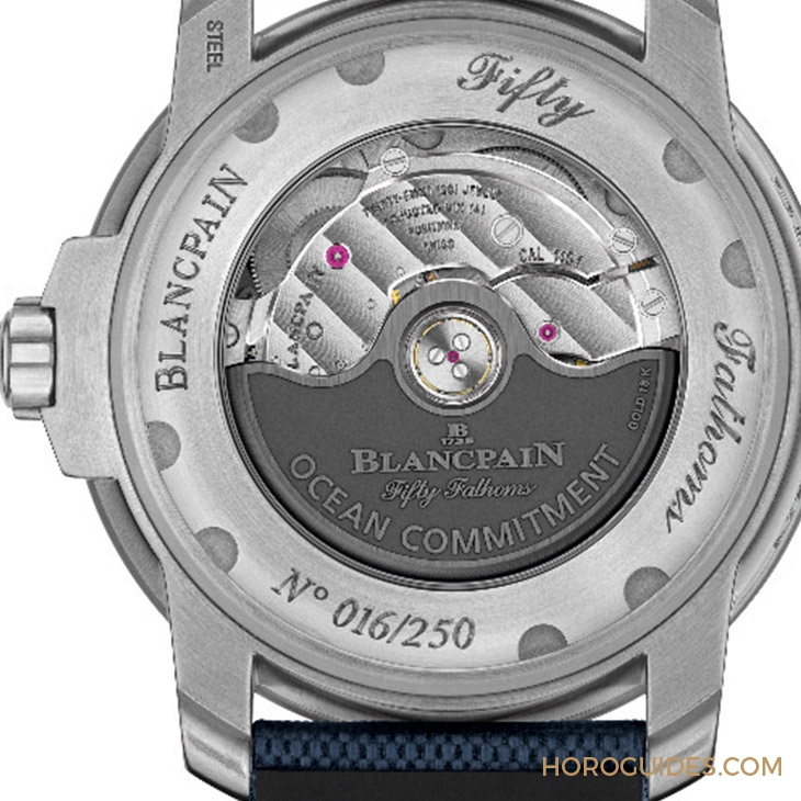 BLANCPAIN - FIFTY FATHOMS - 5008-11B40-52A - 海洋保護放第一,寶珀「心繫海洋」限量版腕錶第三發