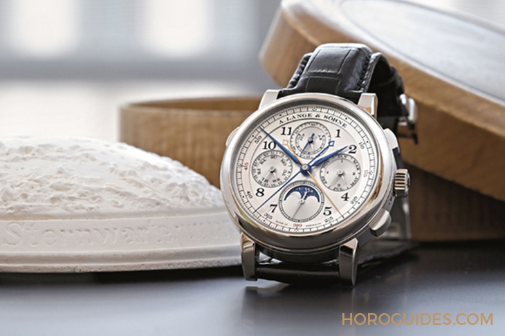 A. LANGE & SÖHNE - 1815 - 421.025 - 最美的追針萬年曆腕錶,非朗格莫屬