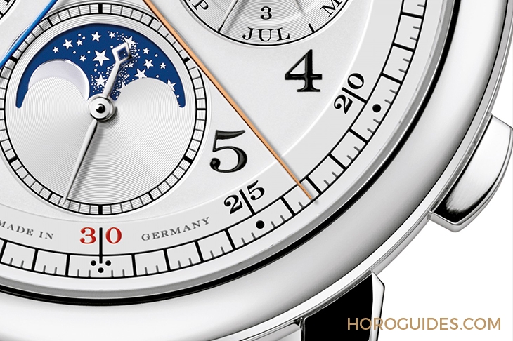 A. LANGE & SÖHNE - 1815 - 421.025 - 最美的追針萬年曆腕錶,非朗格莫屬