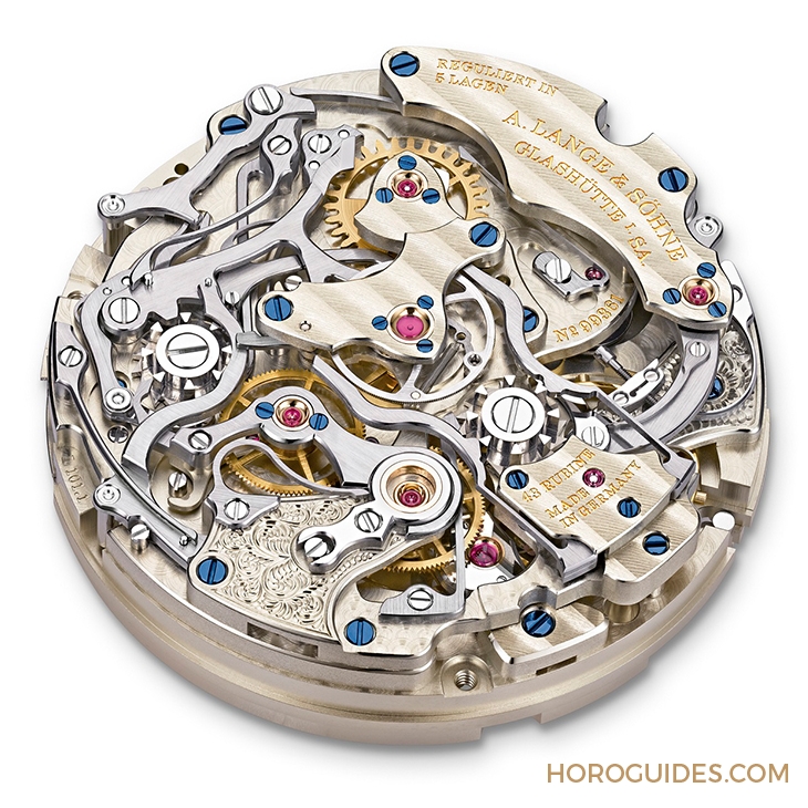 A. LANGE & SÖHNE - 1815 - 421.025 - 最美的追針萬年曆腕錶,非朗格莫屬
