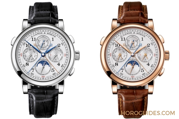 A. LANGE & SÖHNE - 1815 - 421.025 - 最美的追針萬年曆腕錶,非朗格莫屬