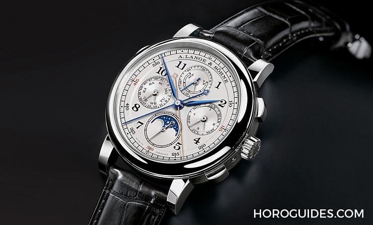 A. LANGE & SÖHNE - 1815 - 421.025 - 最美的追針萬年曆腕錶,非朗格莫屬