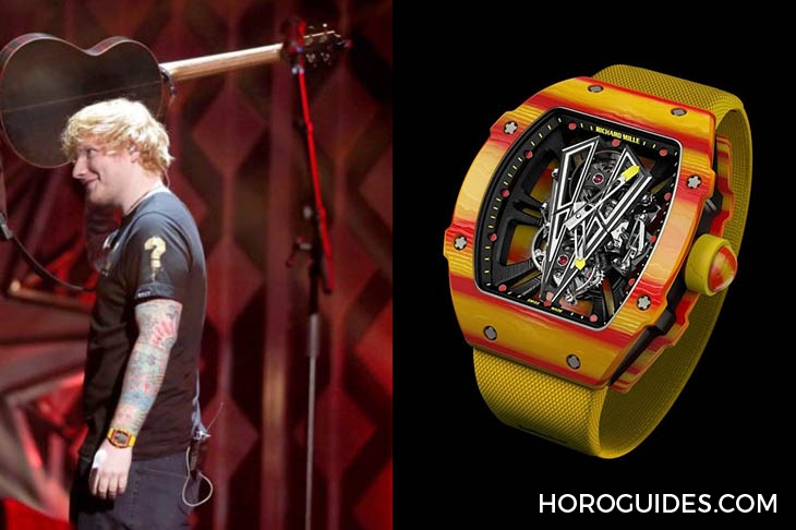 PATEK PHILIPPE - [名人錶盒] 最愛錶的小鮮肉Ed Sheeran，還有什麼頂級錶沒SHOW？
