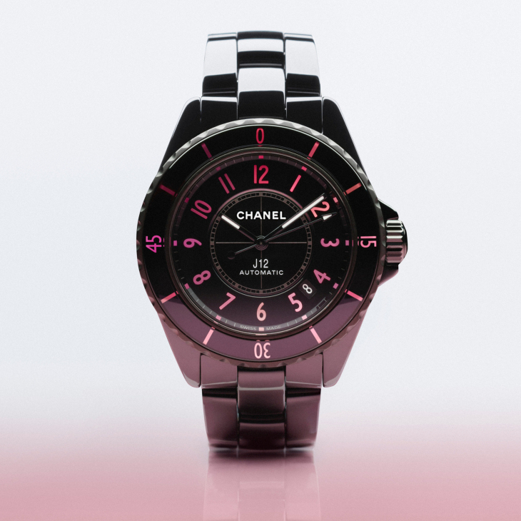 CHANEL - J12 - (J12 Dripping Art 腕錶套組) - 當彩妝語彙走進高級製錶:Celine Yap 眼中的 BLUSH 新篇章