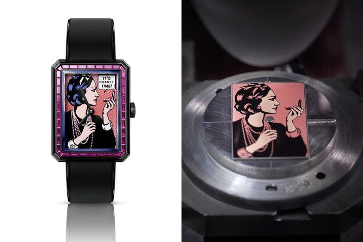 CHANEL - J12 - (J12 Dripping Art 腕錶套組) - 當彩妝語彙走進高級製錶:Celine Yap 眼中的 BLUSH 新篇章