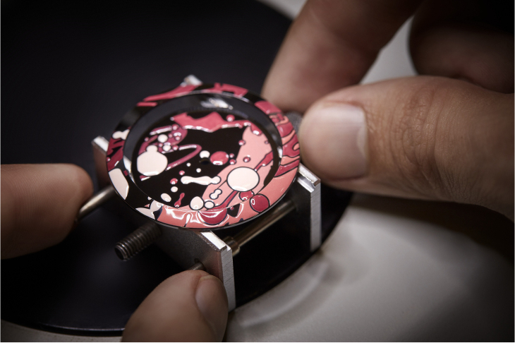 CHANEL - J12 - (J12 Dripping Art 腕錶套組) - 當彩妝語彙走進高級製錶:Celine Yap 眼中的 BLUSH 新篇章