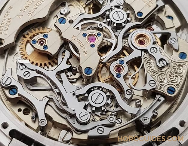 A. LANGE & SÖHNE - 1815 - 421.025 - 機芯工藝,朗格在行