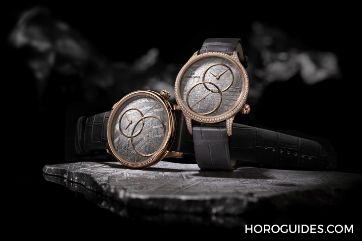 JAQUET DROZ - GRANDE SECONDE - J006013271 - 天外飛來一筆,JAQUET DROZ打造獨一無二的隕石錶盤