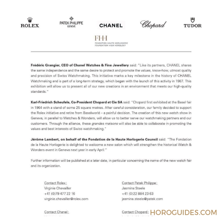 ROLEX - COSMOGRAPH DAYTONA - 116500LN-0001 - Bye Bye BASELWORLD ! PP及Rolex 等大牌全員出走巴塞爾錶展