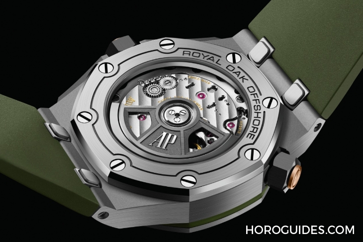 AUDEMARS PIGUET - ROYAL OAK OFFSHORE - 15720ST.OO.A052CA.01 - 時尚新色、快拆錶帶！AP全新皇家橡樹離岸型ROO Diver