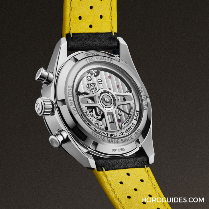 TAG HEUER - CARRERA - CBS5012.FC6571 - 三大傳奇交會!TAG HEUER全新Carrera x Porsche陀飛輪計時碼錶,向卡萊拉泛美公路賽致敬