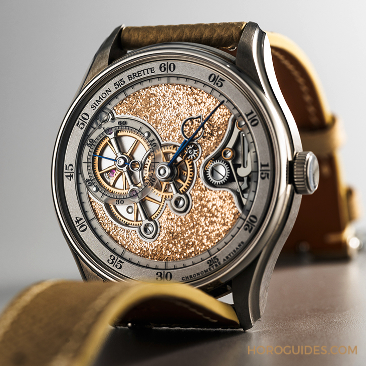 SIMON BRETTE - SIMON BRETTE - (CHRONOMÈTRE ARTISANS ROSE GOLD) - 細節進化!新銳獨立製錶師Simon Brette旋風又起,推出黑金新作Chronomètre Artisans Rose
