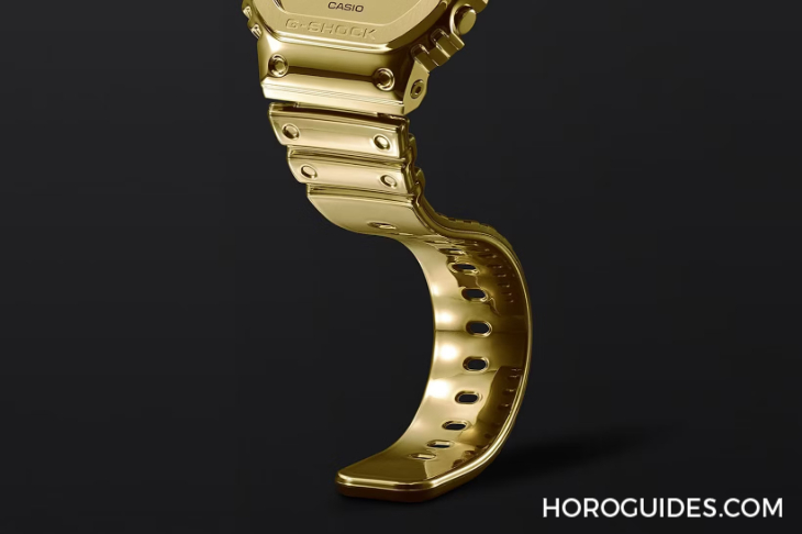 CASIO - G-SHOCK - GM-5600YM-8 - 質感 x 舒適:G-SHOCK全新Fine Metallic系列,金屬質感的進化型矽膠錶帶
