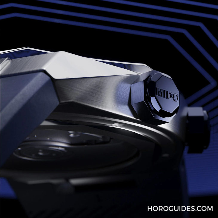 MIDO - MULTIFORT - M047.507.11.051.00 - 入門級八角形錶圈運動錶!MIDO推出全新Multifort 8 Two Crowns
