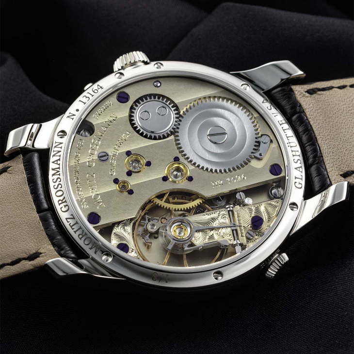 MORITZ GROSSMANN - BENU - MG-003892 - 德國製錶之美再進化:Moritz Grossmann GMT Guilloche 腕錶演繹跨時區優雅生活