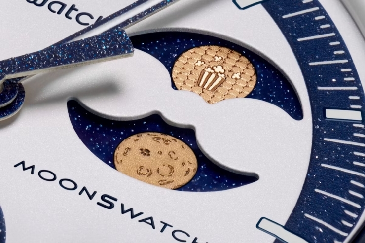 SWATCH - BIOCERAMIC - SO33N702L - 一日限定的SWATCH史努比再次登場!MoonSwatch新款「爆米花月」