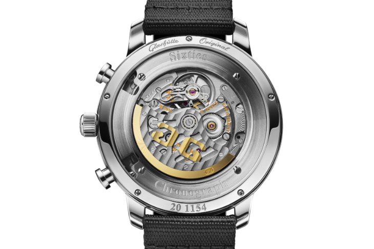 GLASHÜTTE ORIGINAL - Vintage - 1-39-34-08-22-04 - 格拉蘇蒂原創Glashütte Original Sixties Chronograph 年度版，以紫羅蘭色重現六零年代黑膠歲月