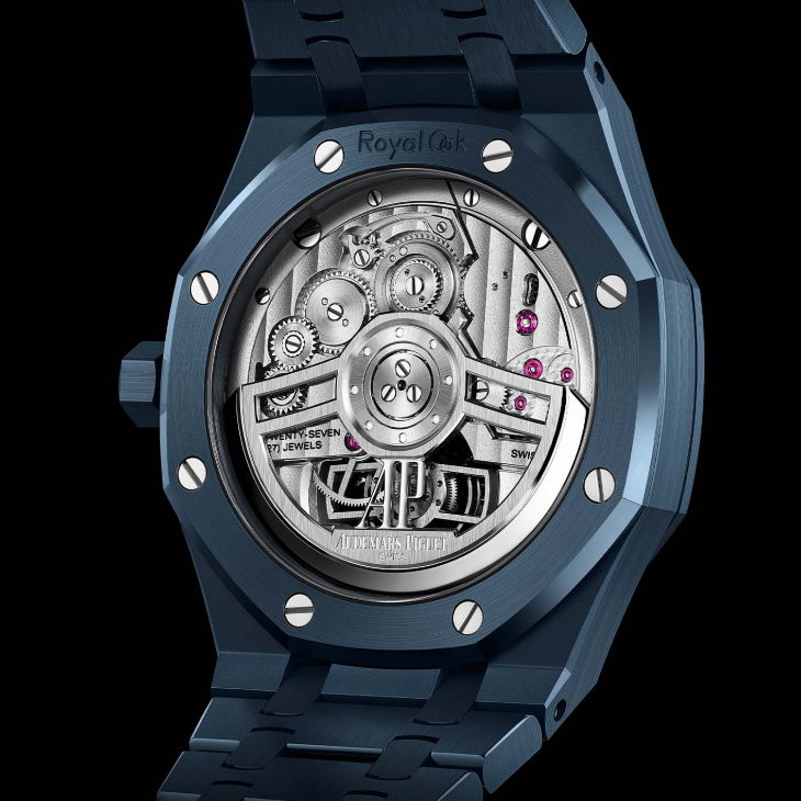 AUDEMARS PIGUET - ROYAL OAK - 26730CD.OO.1225CD.01 - AP愛彼Royal Oak皇家橡樹系列「雲夜藍50」全陶瓷飛行陀飛輪登場