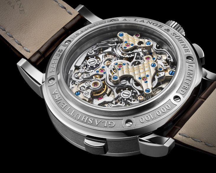 A. LANGE & SÖHNE - SAXONIA - 424.037 - 朗格 Triple Split 推出鉑金限量款,低調演繹極致改款