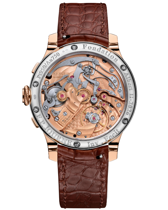 F.P.JOURNE - FONDATION PRINCE ALBERT II - CHRONOGRAPHE FONDATION PRINCE ALBERT II DE MONACO PIECE UNIQUE - 少了飛返,為何更值得關注?F.P. Journe全新慈善孤品計時碼錶