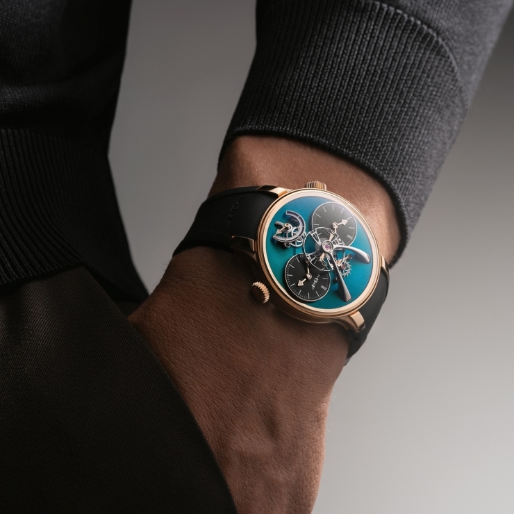 MB&F - MB&F LM1 EVO 經典再進化!獨立雙時區、懸浮擺輪與全新運動性能