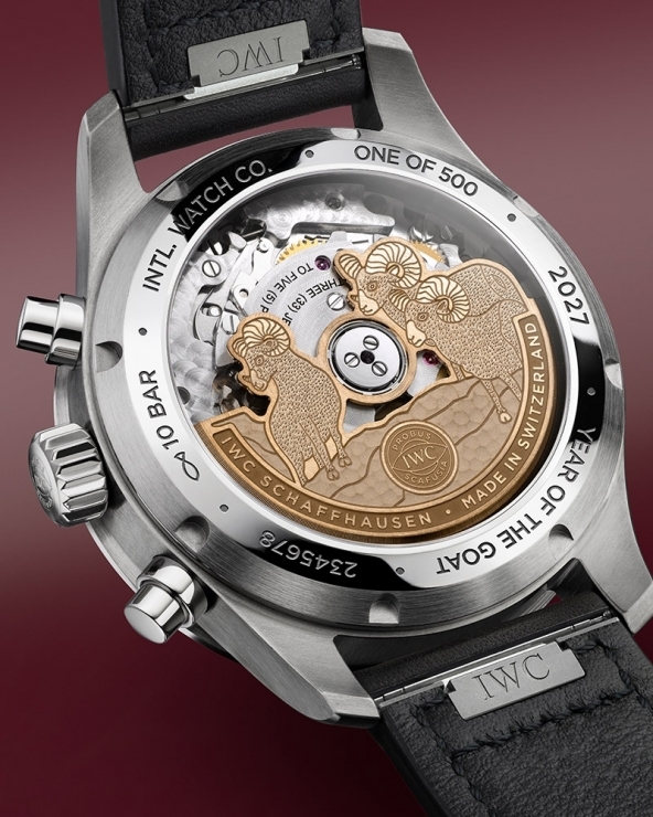 IWC - IWC推出羊年特別版腕錶！首度換上金色面盤，全球限量500只