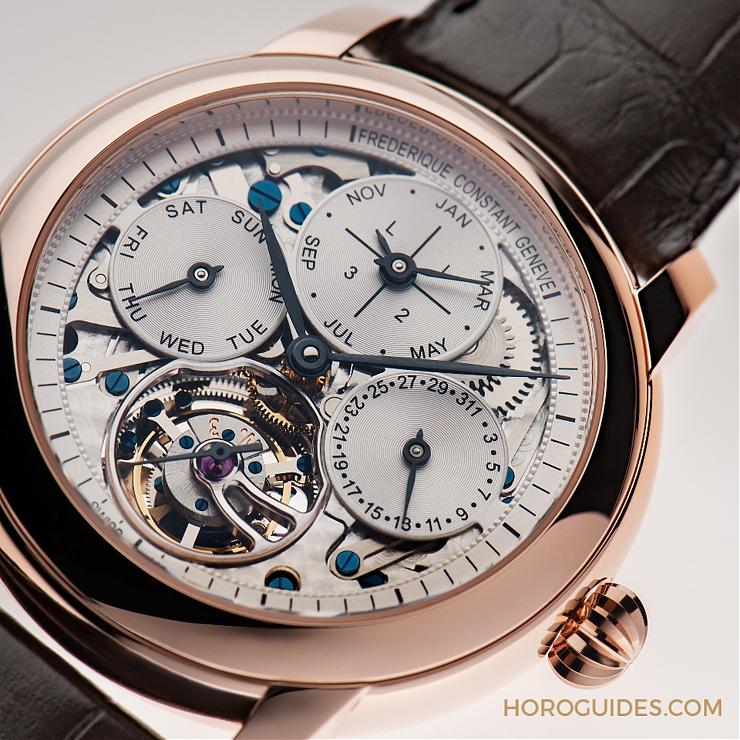 FRÉDÉRIQUE CONSTANT - 自家機芯 - FC-975MC4H6 - 慶祝康斯登創立30周年,推出高性價比限量版陀飛輪萬年曆腕錶