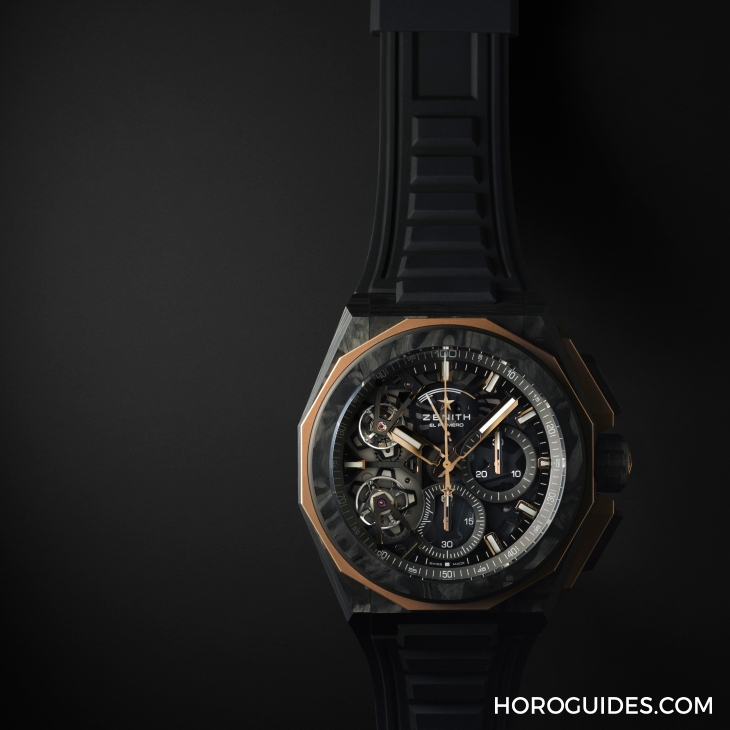 ZENITH - DEFY - 12.9100.9020/78.I200 - 創新DEFY Extreme 雙陀飛輪  體現ZENITH計時大師至高地位