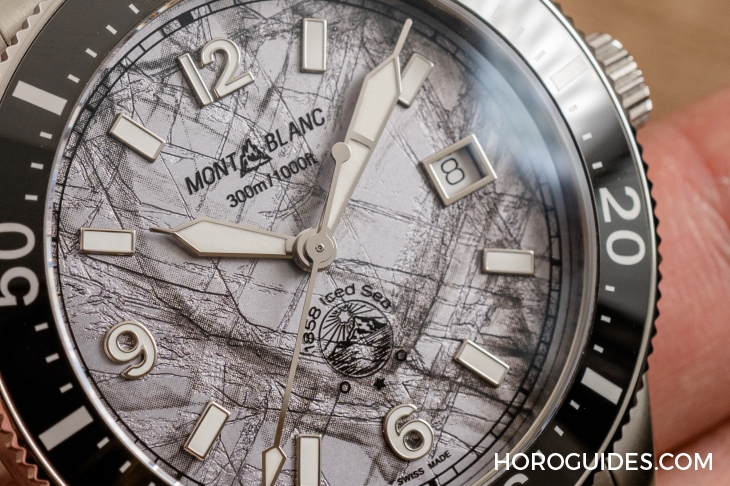 MONTBLANC - 1858 - 130793 - 直擊靈魂深處的冰裂紋!萬寶龍1858 Iced Sea運動潛水腕錶 極酷冰岩灰錶盤