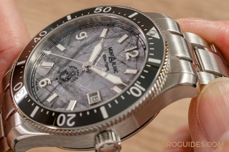 MONTBLANC - 1858 - 130793 - 直擊靈魂深處的冰裂紋!萬寶龍1858 Iced Sea運動潛水腕錶 極酷冰岩灰錶盤