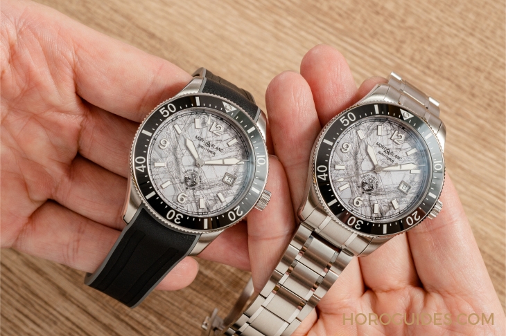 MONTBLANC - 1858 - 130793 - 直擊靈魂深處的冰裂紋!萬寶龍1858 Iced Sea運動潛水腕錶 極酷冰岩灰錶盤