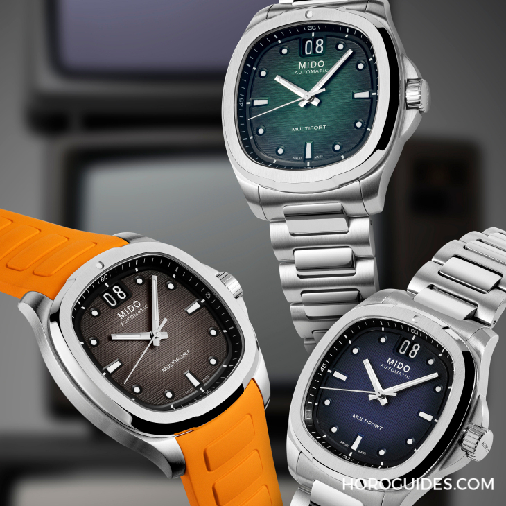 MIDO - MULTIFORT - M049.526.11.091.00 - 重返摩登浪漫的映像管年代|MIDO Multifort 先鋒系列TV Big Date大日期窗腕錶