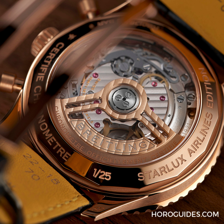 BREITLING - NAVITIMER - RB01386A1G1P1 - 攜手共飛 BREITLING STARLUX AIRLINES EDITION聯名腕錶