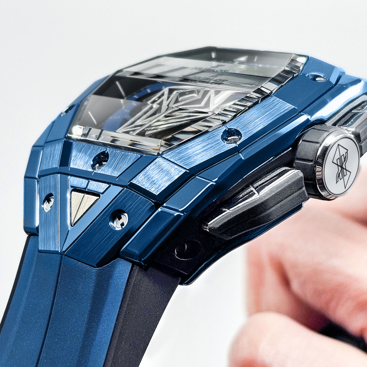 HUBLOT - SPIRIT OF BIG BANG - 648.CX.0114.RX.MXM23 - 為高端計時碼錶重塑嶄新魅力 HUBLOT Sang Bleu 計時腕錶