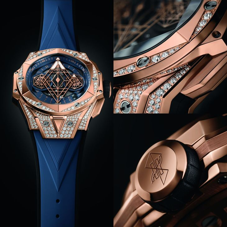 HUBLOT - SPIRIT OF BIG BANG - 648.CX.0114.RX.MXM23 - 為高端計時碼錶重塑嶄新魅力 HUBLOT Sang Bleu 計時腕錶