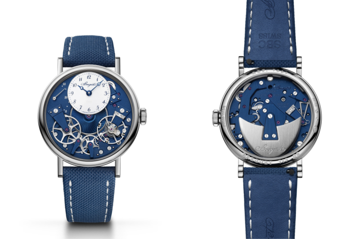 BREGUET - TRADITION - 7037BB/YB/5V6 - BREGUET Tradition Seconde Retrograde 7037 湛藍深處的都會篇章
