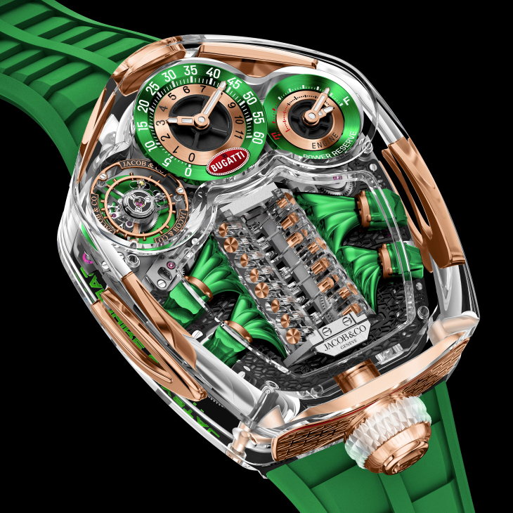 JACOB & CO. - GRAND COMPLICATION MASTERPIECES - OP200.40.AA.AB.ABALA - 鐘錶美學的終極雙重奏 Jacob & Co. 2026年全新奢華時計巨作