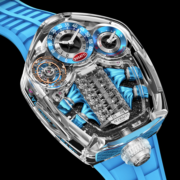 JACOB & CO. - GRAND COMPLICATION MASTERPIECES - OP200.40.AA.AB.ABALA - 鐘錶美學的終極雙重奏 Jacob & Co. 2026年全新奢華時計巨作