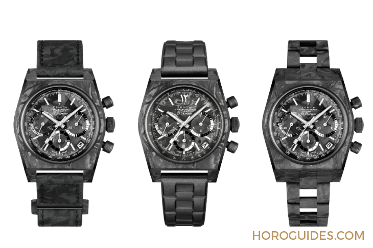 ZENITH - CHRONOMASTER - 10.A3818.400-2/21.R100 - 封面女郎回歸！ZENITH推出全新Chronomaster Revival A3818 Cover Girl Carbon腕錶